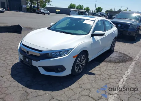 2017 Honda Civic Ex-T z USA, uszkodzony, nr VIN 19XFC1F41HE214371